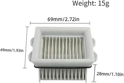 wet dry vacuum cleaner, Compatible For Roborock A20 A20pro Flexi Pro Floor Scrubber Accessories Filter Filter Replacement Pack Brush-A58E,for home and floor