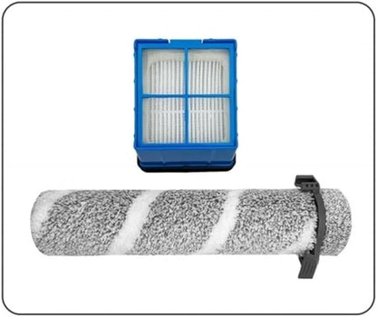 Replacement Parts ，Compatible For Bissell， 3930F 3933 V2 3999Z Floor Scrubber Roller Brush Filter Washing Vacuum Cleaner Parts(D)