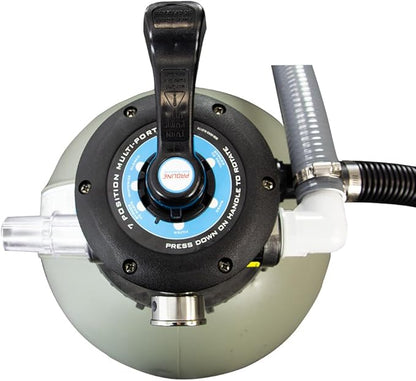 Waterway 'Proline' 19" Inch Sand Filter with Base | for Above Ground Pools Up to 21,600 Gallons | Easy to Install | Pump Not Included | Fill: 100 Pounds of Sand (Not Included)