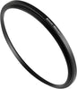82-86mm Metal Step-Up/Down Ring Adapter Compatible with Mirrorless Cameras DSLR Lens, UV CPL ND Filter Thread Converter, Black