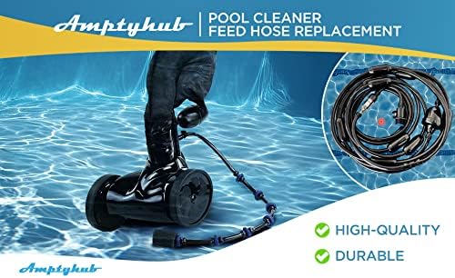 G6 Pool Cleaner Feed Hose Replacement for Zodiac Polaris 280 380 Black Max pool cleaner (Not compatiable With Polaris 360)