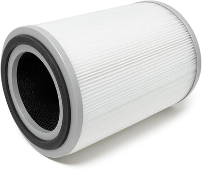 Nispira 3-in-1 True HEPA with Activated Charcoal Replacement Filters, Compatible with TOPPIN TPAP001 Air Purifier Comfy Air C2, 1-Pack