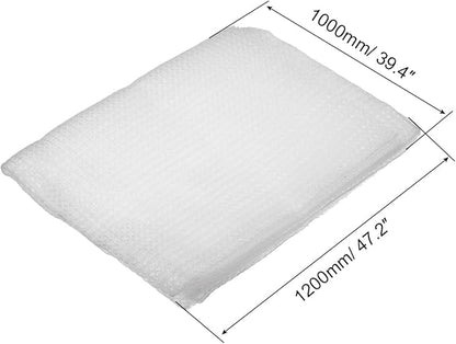 PATIKIL 47.2" x 39.4" Air Conditioner Air Filter Material, Plastic Dustproof Filtering Mesh Screen Replacement for Air Conditioning, White