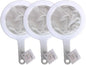 Kitchen Ultra-Fine Nylon Mesh Strainer Plastic Sieve Fine Mesh Filter Spoon For Soy Milk Coffee Filter Milk Yogurt Juice Kefir Honey coladores de cocina (Set of 3-100 + 200 + 400 Mesh)