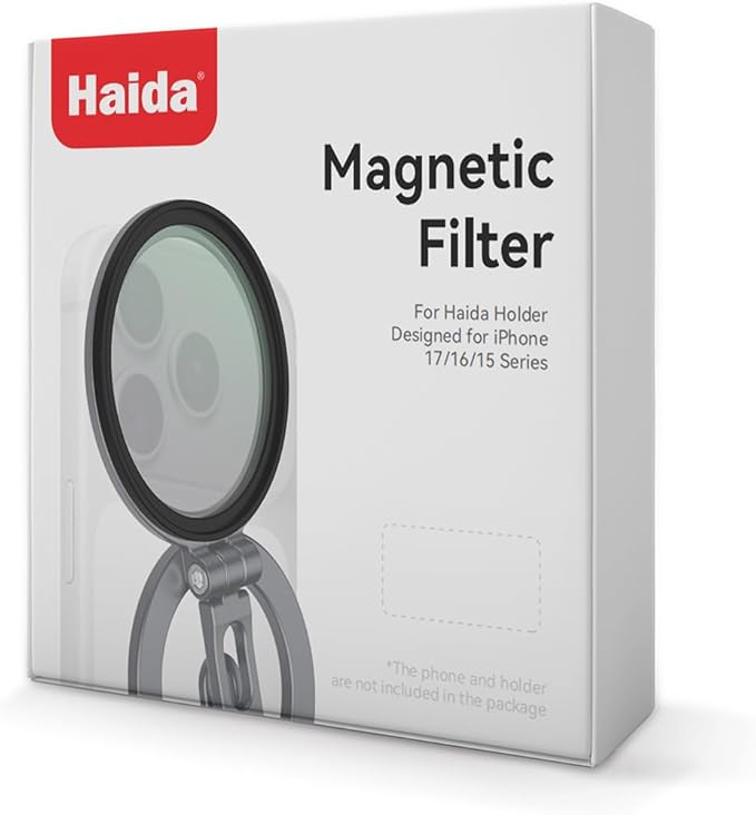 Haida Magnetic Mist Black 1/4 Filter for iPhone (W/O Holder)