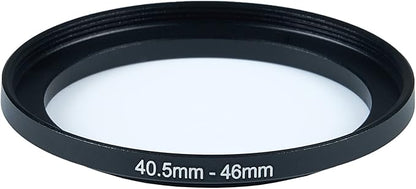 40.5mm to 46mm Step-Up Ring Filter Adapter for All Brands UV ND CPL Metal Ring Step-Up Rings Adapter Filter (40.5mm-46mm)