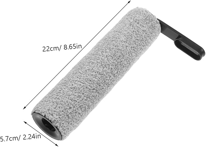 1set Replacement and Filter for Floor Scrubbers Includes Slim Rollers Filters and Brush for Removal and Odor Elimination