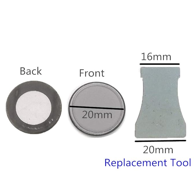 20MM Ultrasonic Mist Maker Ceramic Disc/Fogger Replacement Discs for Atomizer Humidifier Parts - Pack of 10