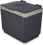 Glad Compost Bin for Kitchen, 1.5 Gallon | Plastic Container with Removable Inner Basket, Bag Storage Holder, and Carbon Odor Blocking Filters, Gray