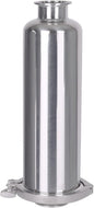 DERNORD 2 Inch Tri-Clamp Filter - SS304 Sanitary Fittings Inline Straight Strainer with 60 Mesh Stainless Screen