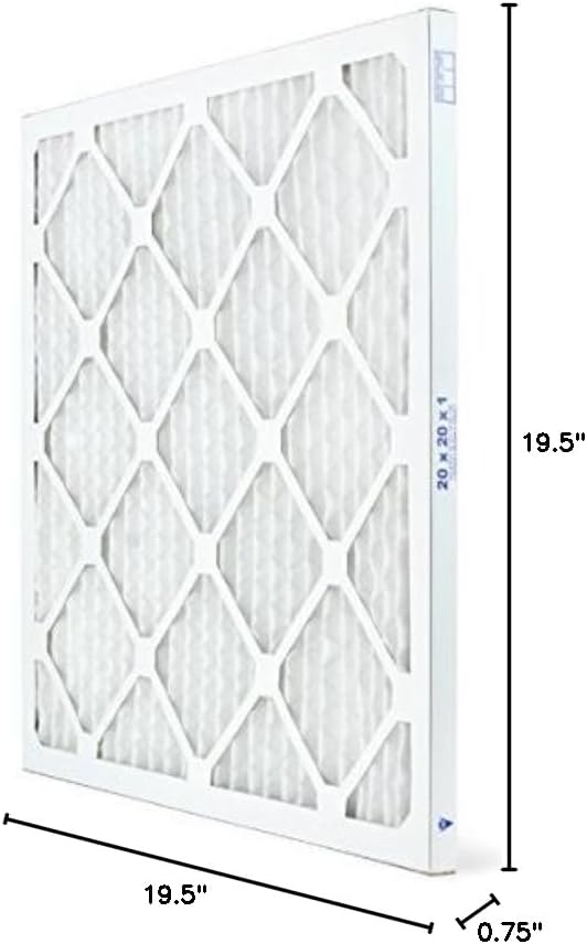 AIRx Filters 20x20x1 Air Filter MERV 13 Pleated HVAC AC Furnace Air Filter, Health 12-Pack, Made in the USA