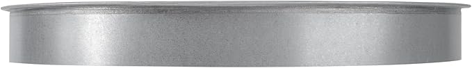 Repa Market Ø12 Inch Duct Cover – Galvanized Steel Round Duct Cap with Mesh Screen – HVAC Exhaust or Intake Vent – Exterior Pipe Air Outlet – Spiral Ventilation Ducting Metal End Plug