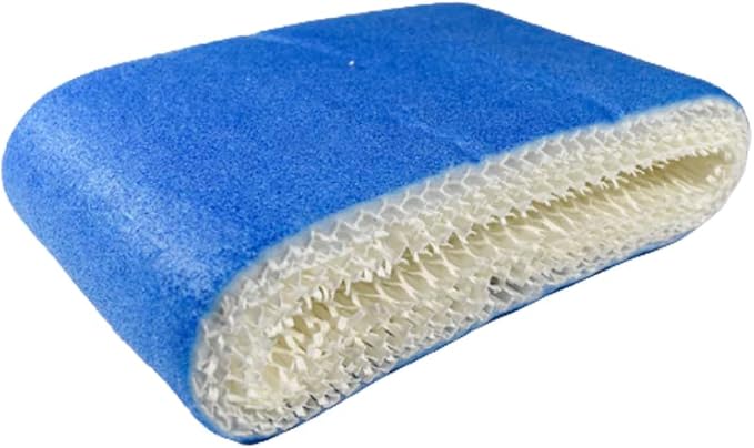 HQRP 2-Pack Wick Filter Compatible with Walgreens 890-WGN 890WGN LEV320 HF212-UL Cool Mist Humidifiers, W889-WGN Replacement, with Blue Layer
