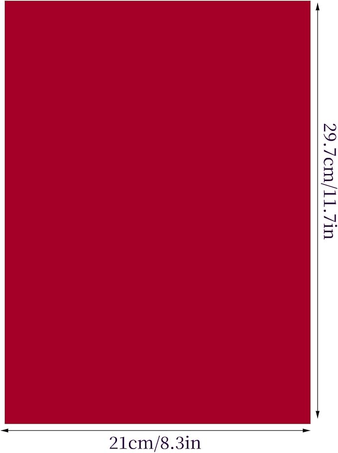 Lystaii 9pcs Gel Light Filter Color Correction Colored Overlays Transparent Color Film Lighting Gel Filter Plastic Sheets Correction 11.7 by 8.3 Inches for Film Video, Photo, Stage (Dark Red)