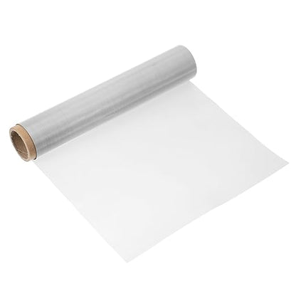 uxcell 250 Mesh 39" x 10" Woven Wire Mesh, 316 Stainless Steel Air Vent Filter Screen, Window Screen Mesh for DIY Projects Vents Cover Filtration Animals Fence