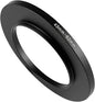 43-62mm Metal Step-Up Ring Adapter Compatible with Mirrorless Cameras DSLR Lens, UV CPL ND Filter Thread Converter, Black