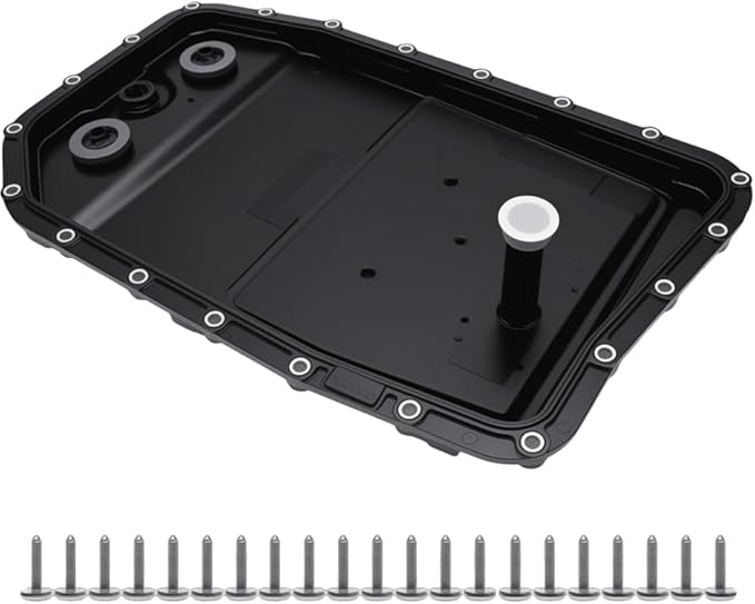 AUCERAMIC 6HP26 Transmission Oil Pan with Filter and Gasket Kit for BMW 745Li X5 24117571227 24152333903
