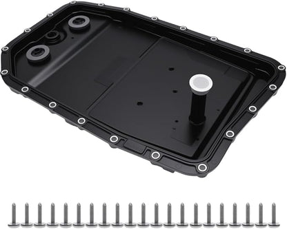 AUCERAMIC 6HP26 Transmission Oil Pan with Filter and Gasket Kit for BMW 745Li X5 24117571227 24152333903