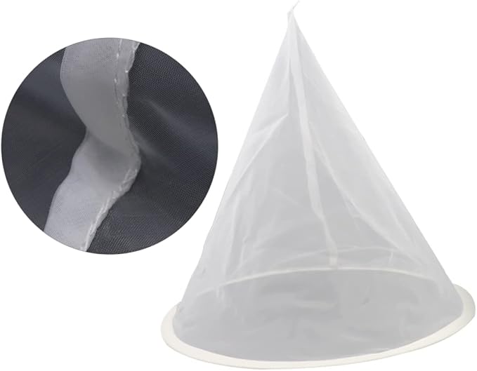 2pcs Fine Gauze Honey Strainer Mesh Filter Net for Home Kitchen Use Reusable and Easy to Clean for Filtering Honey and Waste Water Bar Restaurant
