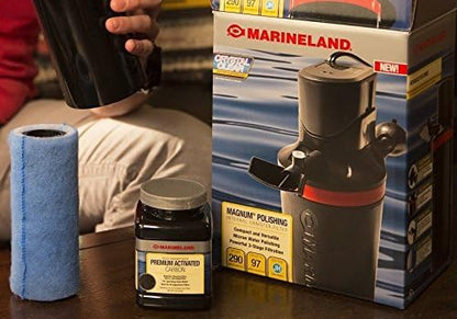 MarineLand Magnum Polishing Internal Canister Filter, for Aquariums Up to 97 Gallons, 10.5 in (ML90770) (Pack of 4)