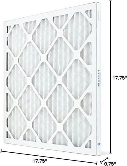 AIRX WICKED CLEAN AIR. 18x18x1 Air Filter MERV 13 Pleated HVAC AC Furnace Air Filter, Health 6-Pack, Made in the USA