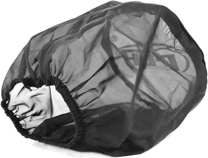 Filter Wrap Universal Air Filter Cover Dustproof for High Air Intake Filters Dust Cloth Black (small)