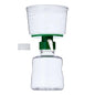 500ml Vacuum Filtration System, Disposable Sterile Vacuum Filter Units with CA Membrane, 0.22μm Pore Size, 90mm Diameter for Laboratory, Chemistry, Graduated, Individually Wrapped, Pack of 12