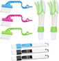 CHILDWEET Window Groove Cleaning Brush Set 8pcs Multi-Functional Wet and Dry Use Scrubber Brushes for Windowsill and Gap Cleaning for Window Tracks and Narrow Spaces