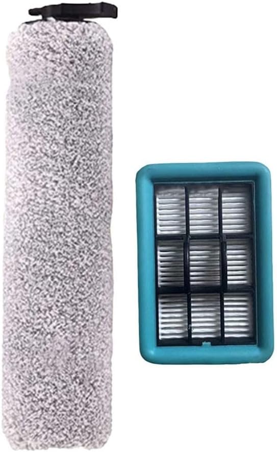 Floor Scrubber Roller Brush Filter for Bissell HF2 3845N 3831 Wet Dry Vacuum Cleaner Replacement Parts Cleaning Accessories 1.4x2.3x3.7 Inch(filter)