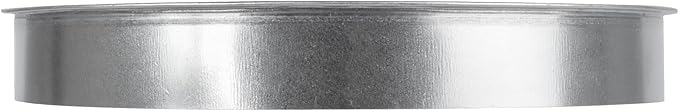 Repa Market Ø10 Inch Duct Cover – Galvanized Steel Round Duct Cap with Mesh Screen – HVAC Exhaust or Intake Vent – Exterior Pipe Air Outlet – Spiral Ventilation Ducting Metal End Plug