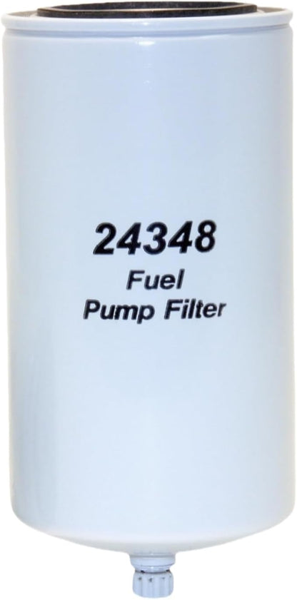 High Strength Spin On Fuel Filter 24348 Heavy Duty Spin On Fuel Water Separator Compatible with Heavy Trucks, Farm, Construction, Mining Equipment