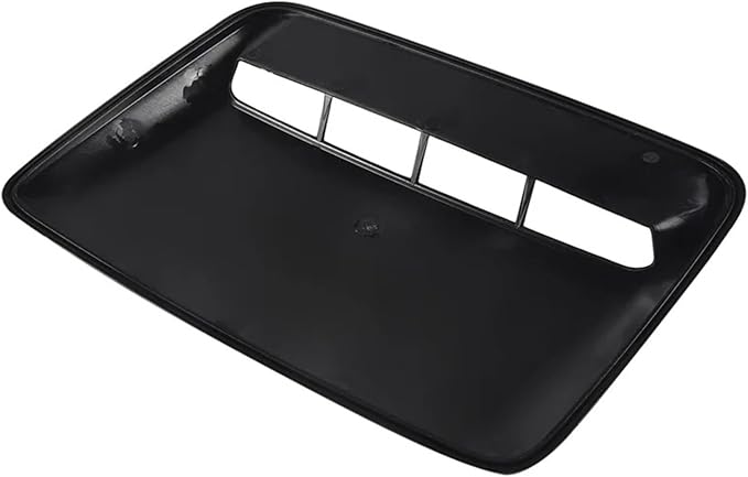 Car Universal Hood Vent Air Outlet Cover Compatible For Infiniti And Mazda Compatible For Tesla Hood Scoop Air Flow Intake Vent Cover