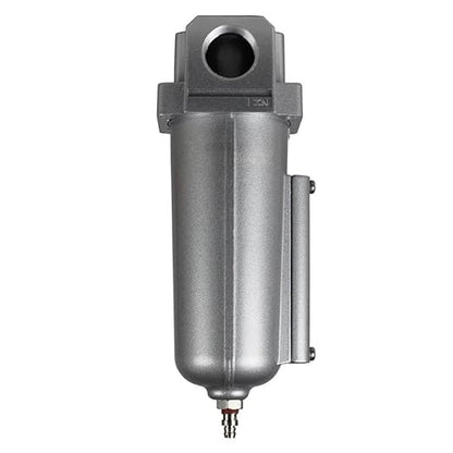 F706 3/4" in Line Compressed Air Moisture Water Filter Trap - for THB Compressors Parts Replacement F706N - Leak Proof Air Line Filter/Air Moisture Filter Separator - 225 PSI 2.7 oz Silver