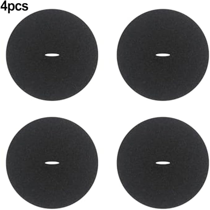 Washable Reusable Vacuum Filters for BLACK for DECKER RC EV1416 3-in-1 Lightweight Corded Upright, Polyester Plastic Foam Replacement Filter Set for Household Dust Reduction, 4 Pieces(4*Filter cotton)
