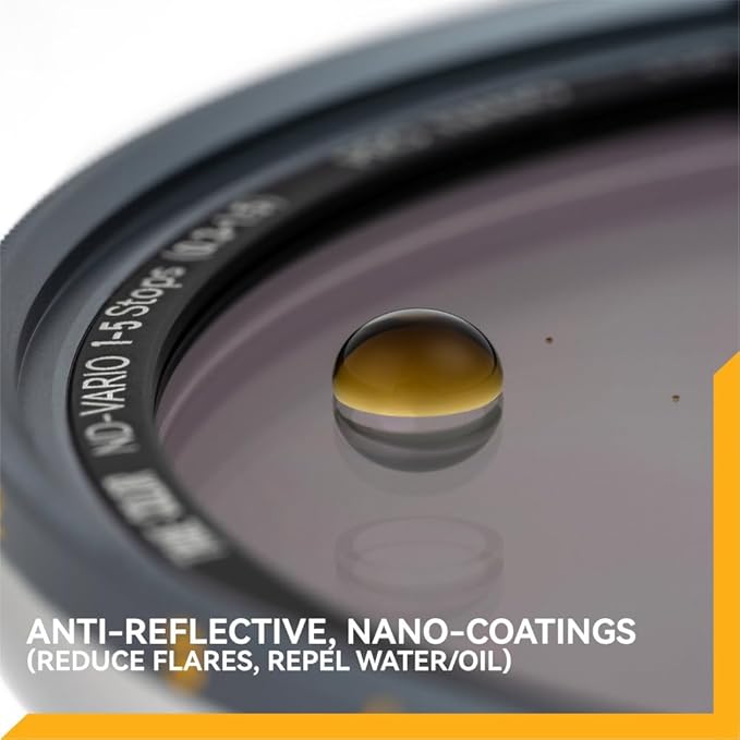 NiSi JetMag Pro 1-5 Stops True Color Variable ND 82MAG Magnetic Filter (JetMag Adaptor Required)