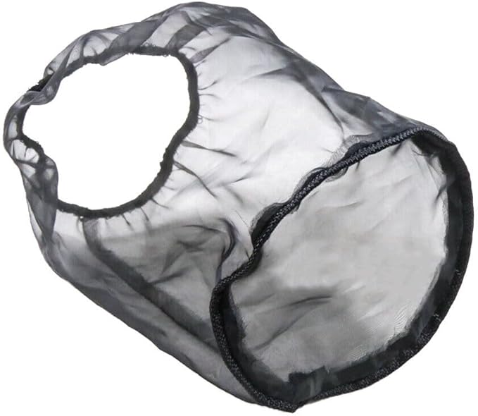 Universal Air Filter Cover, Air Filter Wrap for Motorcycle Car Air Intake Filter Protective Cover Dustproof Waterproof Universal Accessories (Filter S), Pack of 4