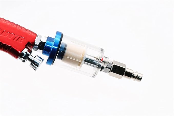 M5RU Sand Blaster Gun Kit Spray Gun Air Regulator Gauge+in-line Water Trap Filter Tool+EU Adapter Pneumatic Spray Gun Accessories