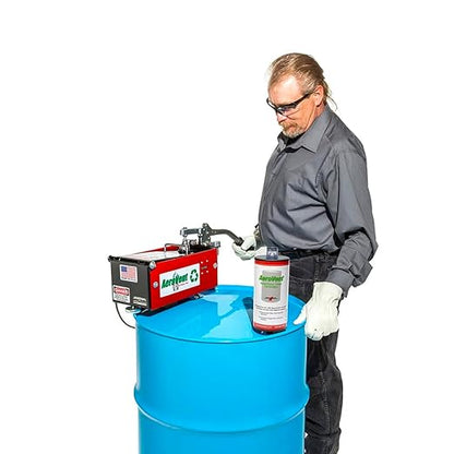 AeroVent 1X Aerosol Can Disposal System with Can Counter (Part #10004700) | Punctures Cans Up to 3" Diameter & 9.75" Length | Safe2Vent Filter | Heavy-Duty Steel | Compliant in 50 States | Made in USA