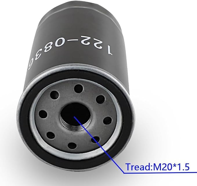 122-0836 Oil Filter 140-3116 Air Filter for Cummins Onan 5500 7000 RV Generators HGJAA HGJAB HGJAC Marquis Gold/RV QG Marquis Platinum QG EFI-Oil Change Kit