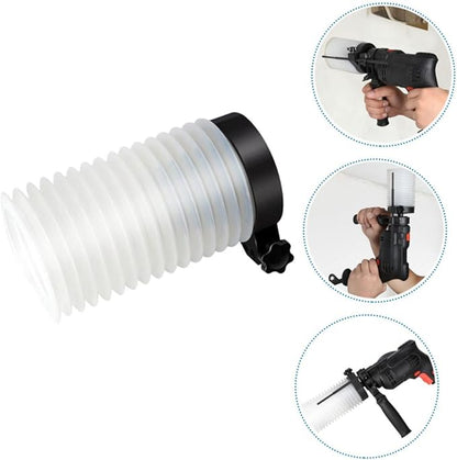 HOMSFOU Electric Hammer Drill Dust Shroud Fit Drill Press Cover Ash Bowl Health