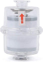YIYIBYUS New Oil Mist Filter for Vacuum Pump Fume Separator Exhaust Filter KF25 Interface High Efficiency Filtration 95%