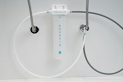 Aquavis Pulse 10 Under Sink Water Filter System, Third-Party Tested, Removes Lead, PFAS, Chlorine, Microplastics, VOCs, High-Flow Activated Carbon Filtration, DIY 15-Min Install, 750 Gallons Capacity