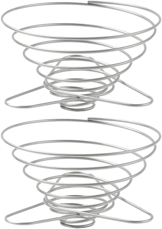 VILLCASE Coffee Filter Holder Funnel Dripper for Home and Outdoor Use Portable Reusable Cone Shape Filter Cup 5.11X5.11X3.14In Lightweight Easy to Clean