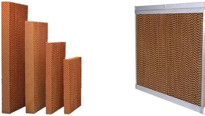High Efficiency Swamp Cooler Pads, Swamp Cooler Filter, Evaporative Cooling Pad, Evaporative Cooler Pads, Evaporative Cooler Replacement Media, 1 Piece Per Package (42" Long, 12" Wide, 6" Thick)