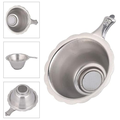 3D Printer Metal Filter Funnel Photosensitive Resin Foldable Strainer for SLA/DLP, Silver
