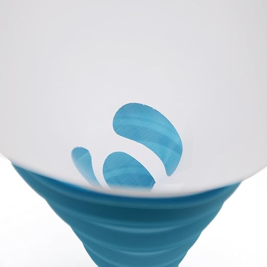 100 PCs Paper Filter with Cone Silicone Resin Funnel(Large), Paint Strainer or Resin Strainer kit Hole Size 0.150mm Resin Funnel Disposable for Anycubic Photon DLP SLA UV 3D Printer Resin