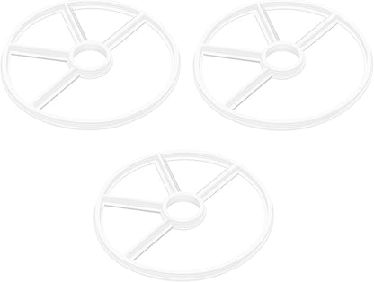 3 Pcs Diverter Spider Gasket Compatible with Waterway 711-1910B/806105211439, Fit for Carefree, Clearwater, TWM Sand Filters Models WVS002 & WVS003 1.5-inch Top Mount Pool Sand Filters Multiport Valve