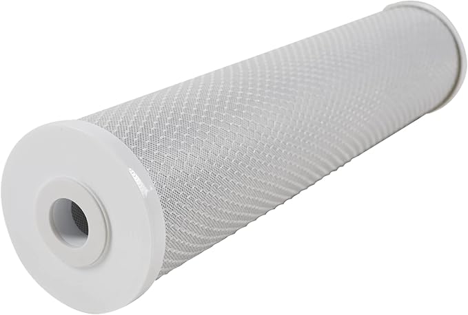 Bluonics 4.5 x 20" Carbon Block Water Filters 6 pcs 4.5" x 20" Cartridges for Chlorine, Taste and Odor