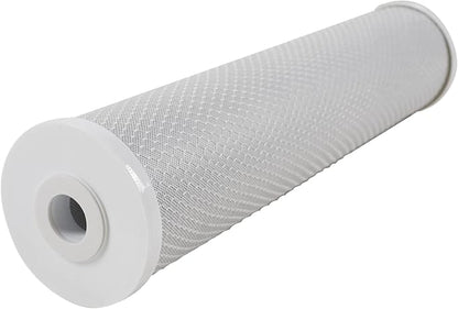 Bluonics 4.5 x 20" Carbon Block Water Filters 6 pcs 4.5" x 20" Cartridges for Chlorine, Taste and Odor