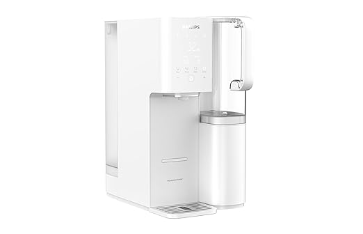 Philips Reverse Osmosis Water Filter Countertop ADD6926WH/37, 6 Stage RO Water Filtration System Purifier Dispenser with Aquaporin Technology, NSF/ANSI 372 Certified, Reduce TDS Lead
